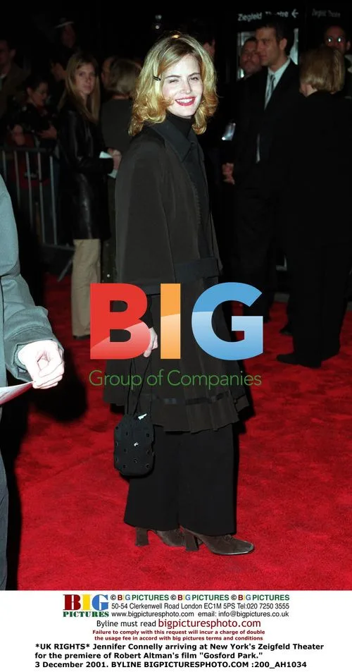 Jennifer Connelly at Gosford Park NY Premiere