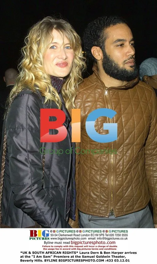Laura Dern & Ben Harper at "I Am Sam" Premiere
