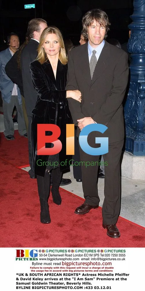 Michelle Pfeiffer & David Keley at "I Am Sam" Premiere