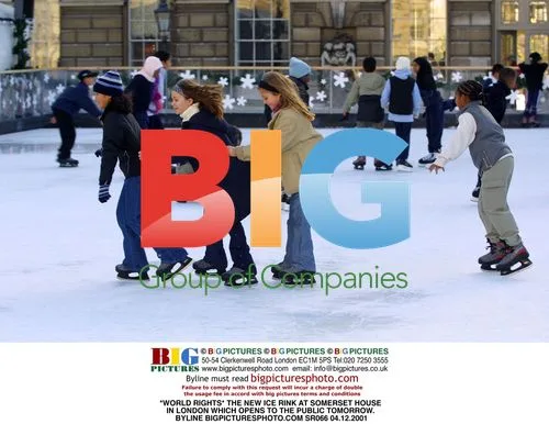 New Ice Rink Opens at Somerset House, London