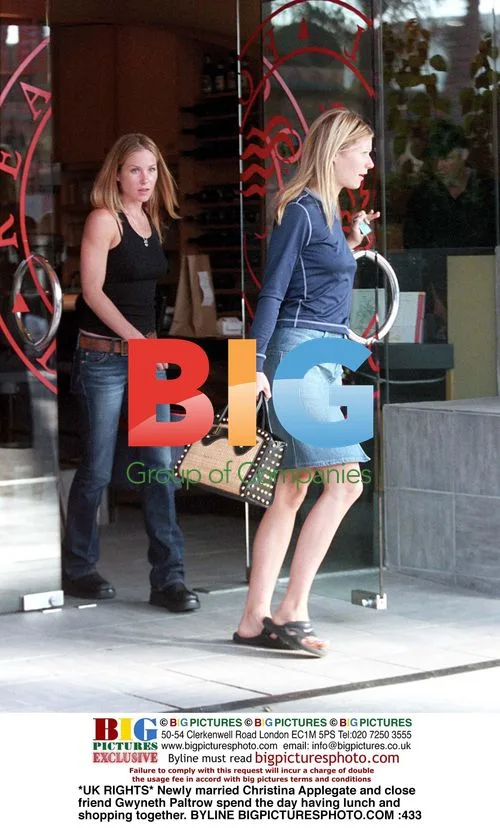 Christina Applegate and Gwyneth Paltrow Shopping