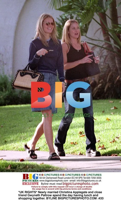 Christina Applegate and Gwyneth Paltrow shop