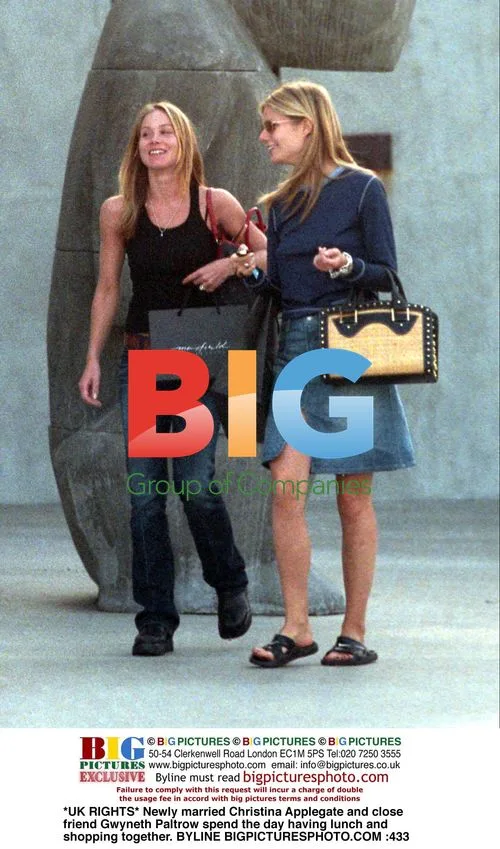 Christina Applegate and Gwyneth Paltrow Shopping