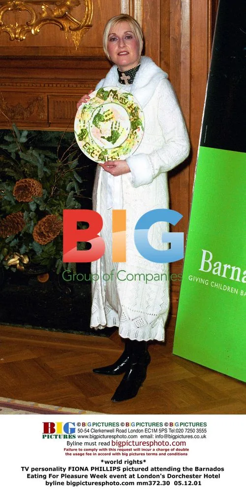 Fiona Phillips at Barnados Eating For Pleasure event