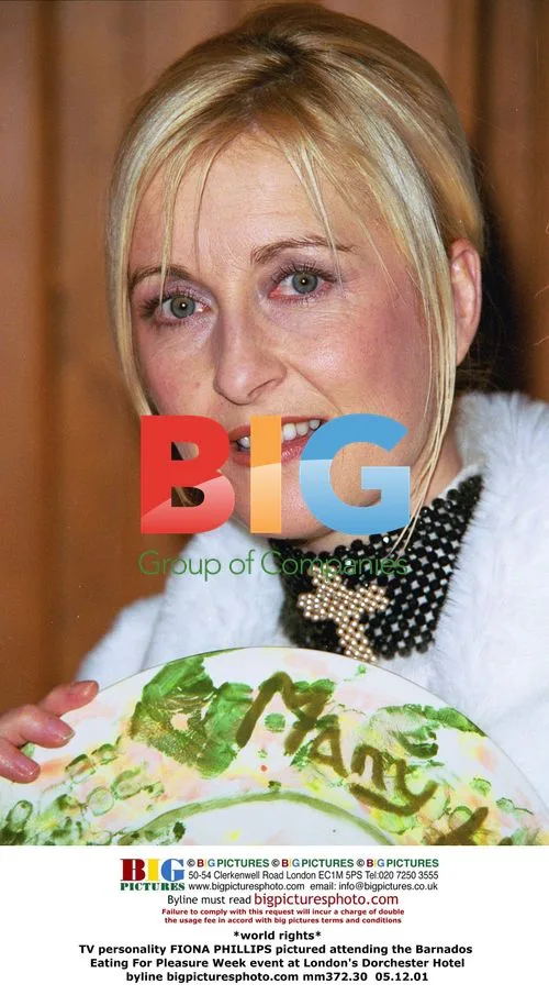 Fiona Phillips at Barnados Eating For Pleasure