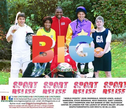 Sports Relief Launch at BBC TV Center