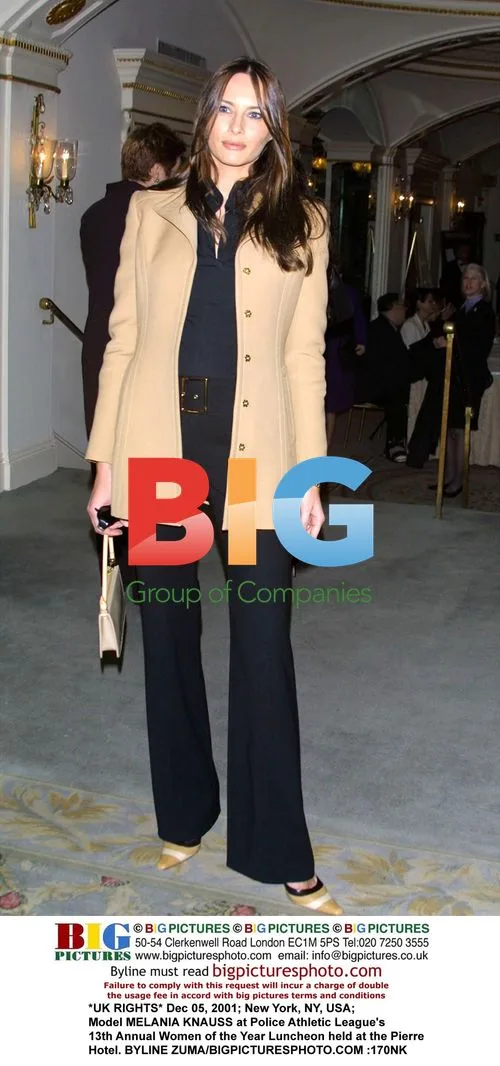 Melania Knauss at Police Athletic League Luncheon