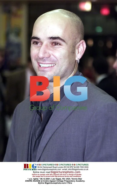 Andre Agassi at College Prep Academy