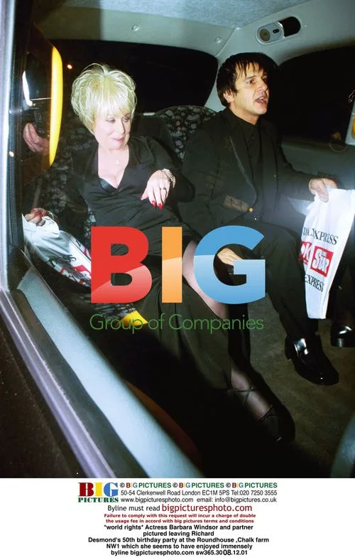 Barbara Windsor leaves 50th birthday party