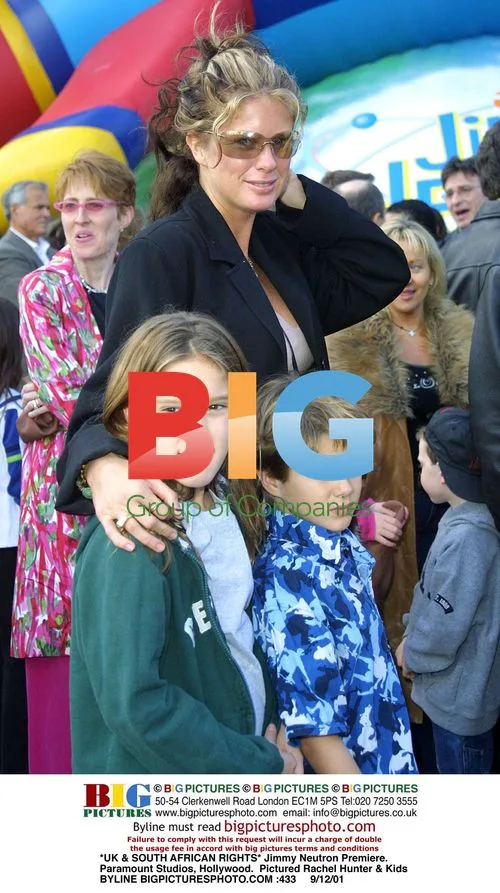 Jimmy Neutron Premiere with Rachel Hunter