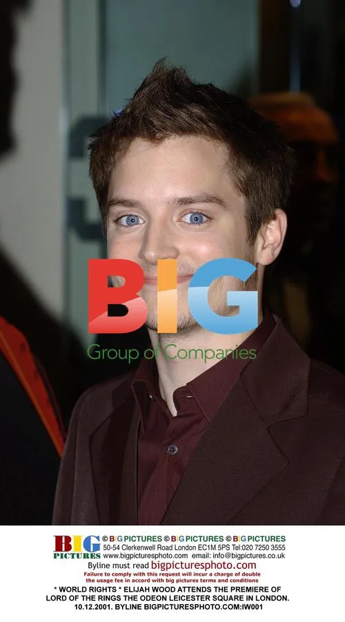 Elijah Wood at Lord of the Rings Premiere