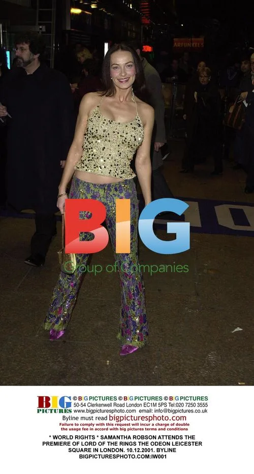 Samantha Robson at Lord of the Rings Premiere