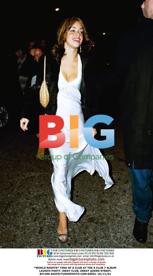 Tina of S Club at S Club 7 Album Launch