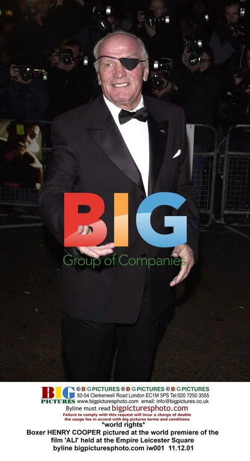 Henry Cooper at 'ALI' Premiere