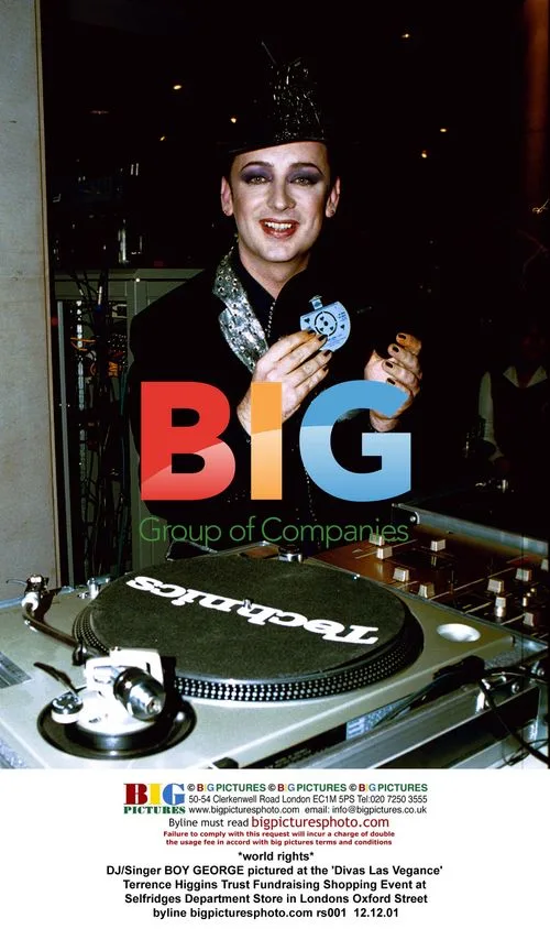 DJ/Singer BOY GEORGE at Terrence Higgins Trust 'Divas Las Vegance' event