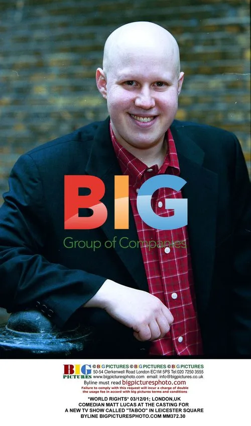 Matt Lucas at 'Taboo' TV show casting