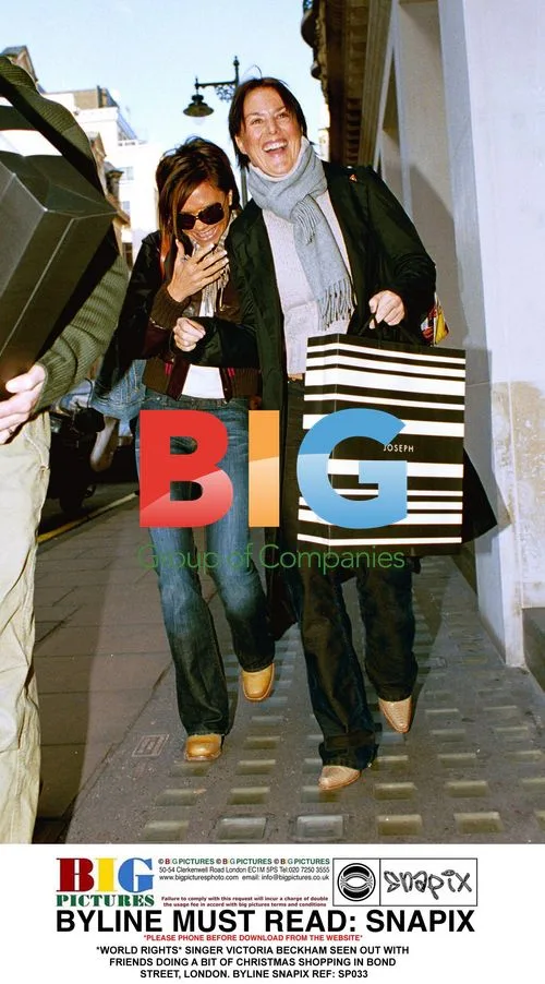 Victoria Beckham Christmas Shopping in London