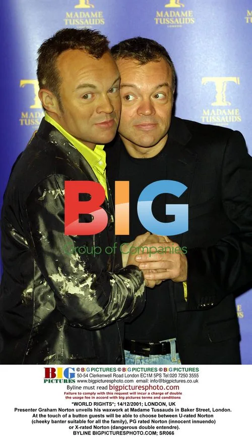 Graham Norton unveils waxwork at Madame Tussauds