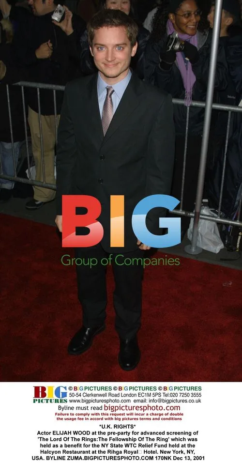 ELIJAH WOOD at 'The Lord Of The Rings' pre-party