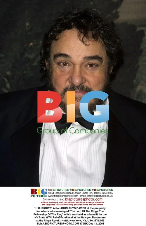 JOHN RHYS DAVIES at 'The Lord Of The Rings' pre-party