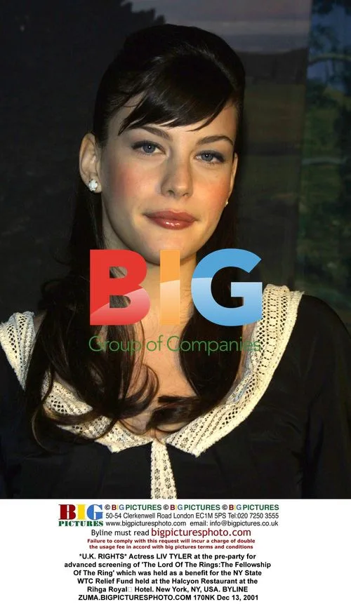LIV TYLER at 'The Lord Of The Rings' pre-party