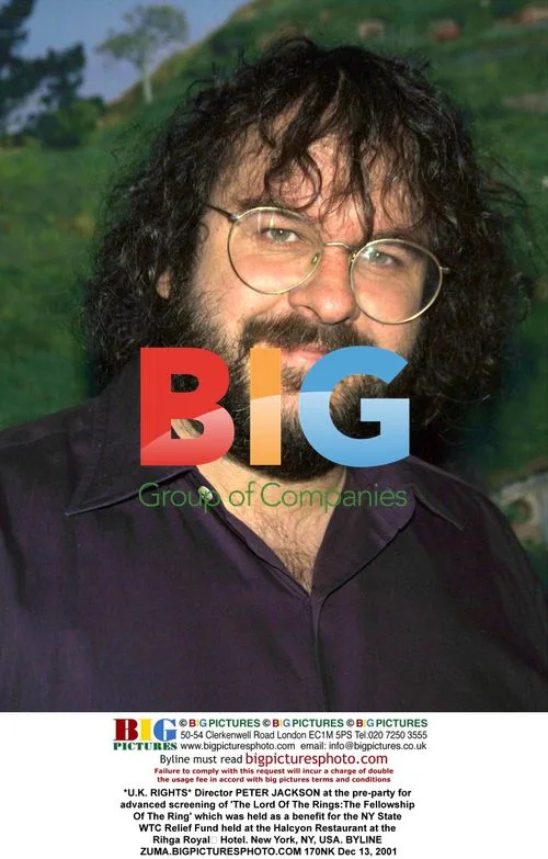 Director PETER JACKSON at 'The Lord Of The Rings' pre-party