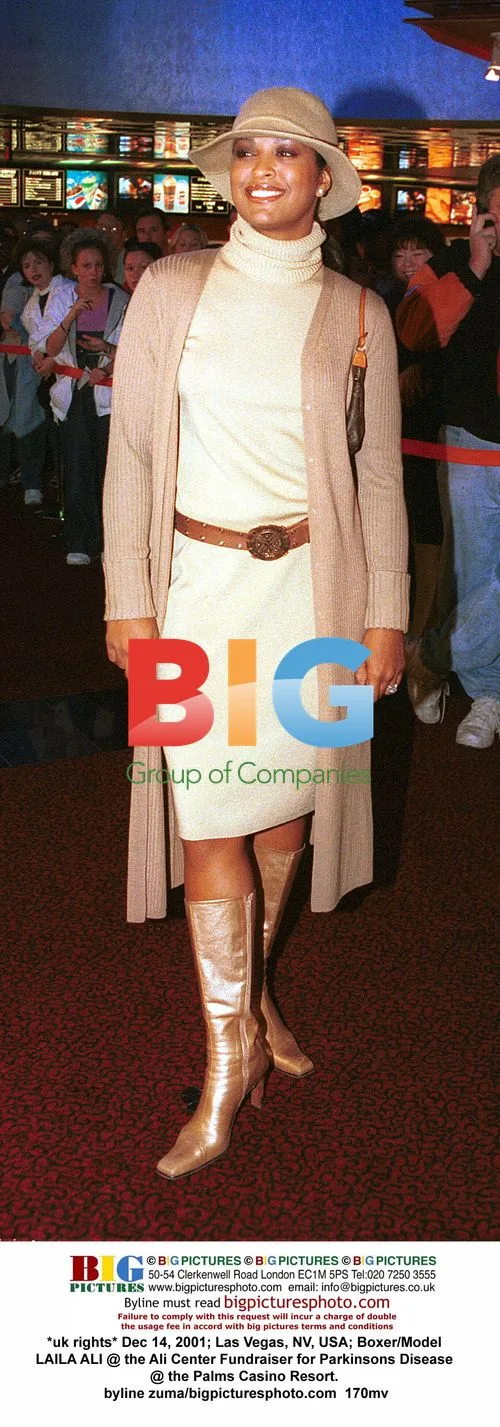 LAILA ALI at Ali Center Fundraiser