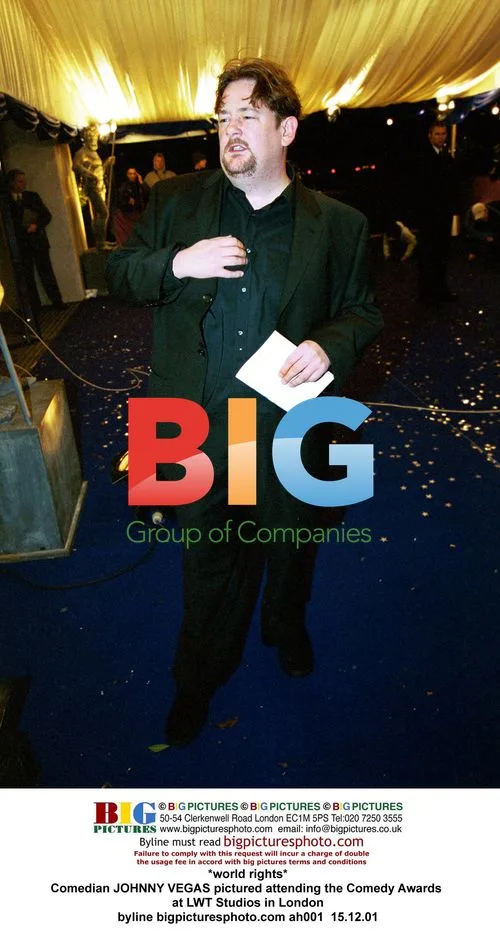 JOHNNY VEGAS at Comedy Awards in London