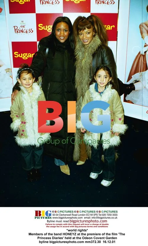 HONEYZ at 'The Princess Diaries' Premiere