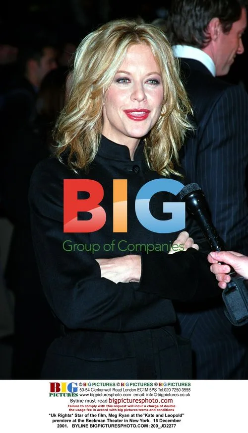 Meg Ryan at "Kate and Leopold" premiere