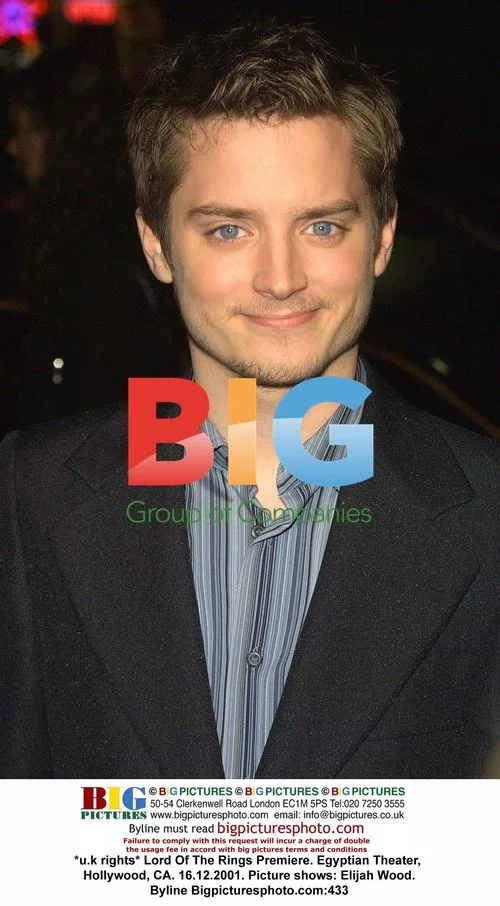 Elijah Wood at LOTR Premiere