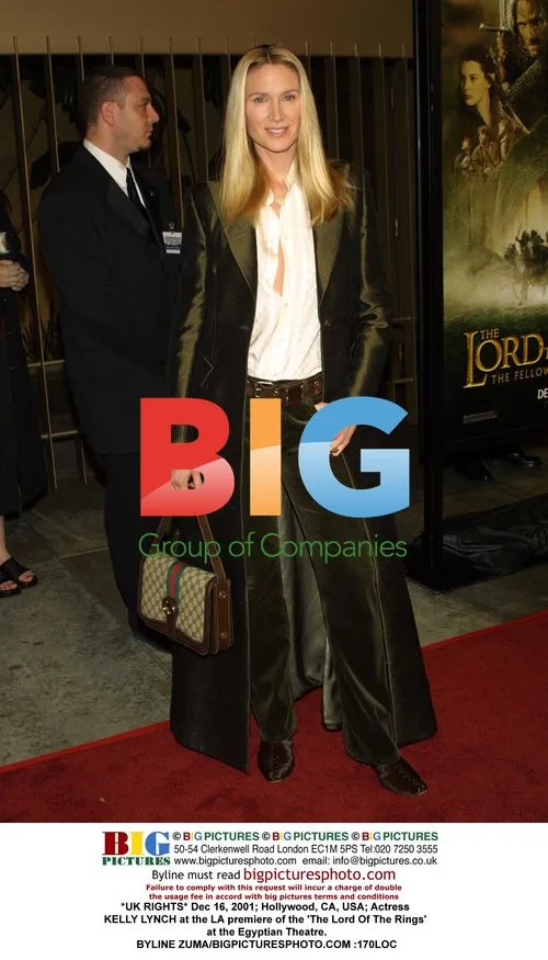 KELLY LYNCH at 'The Lord Of The Rings' LA premiere
