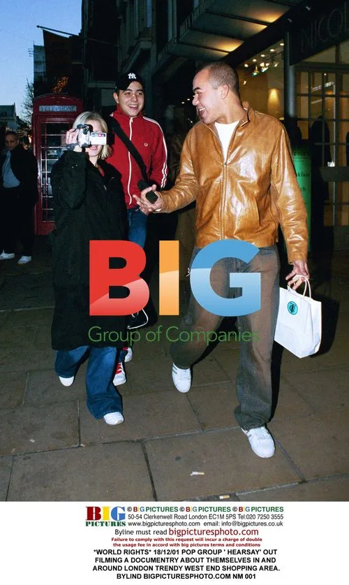 HEARSAY Pop Group Filming Documentary in London