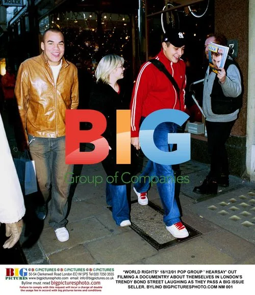 Hearsay Pop Group Filming Documentary in London