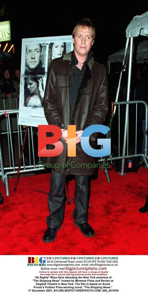Rhys Ifans at "The Shipping News" Premiere