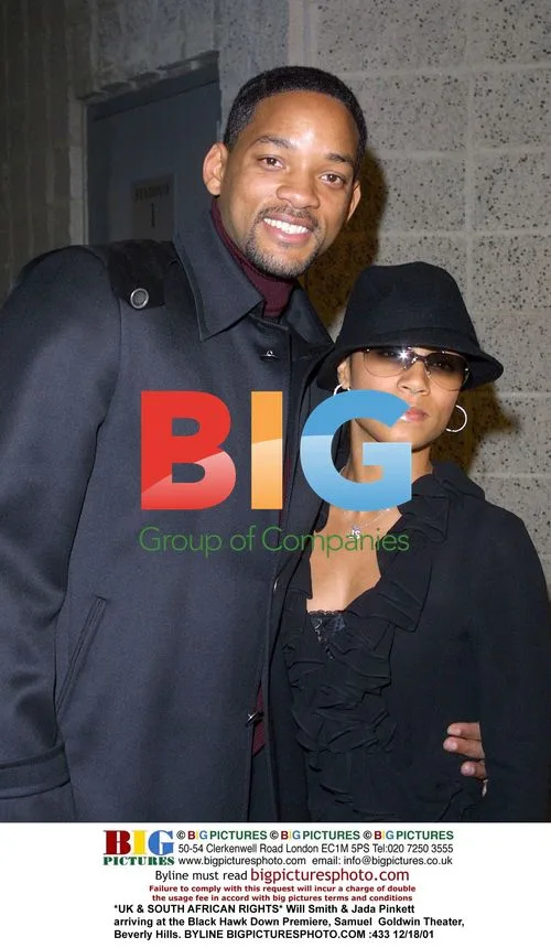 Will Smith & Jada Pinkett at Black Hawk Down Premiere