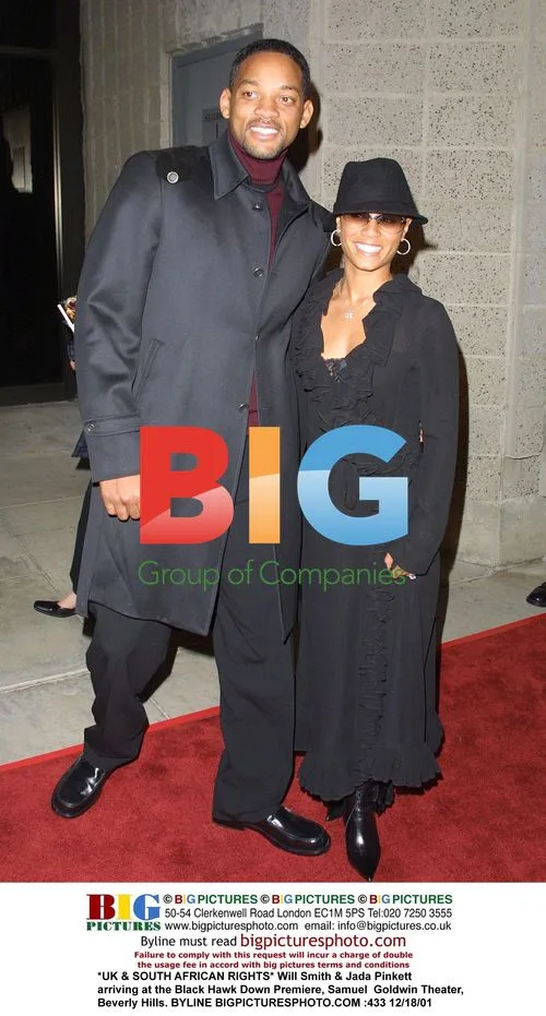 Will Smith & Jada Pinkett at Black Hawk Down Premiere