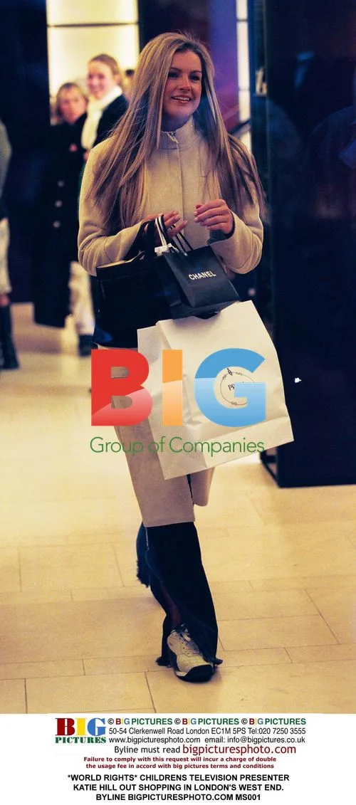 Katie Hill Shopping in London's West End