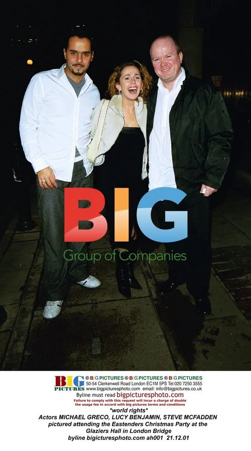 Eastenders Cast at Christmas Party