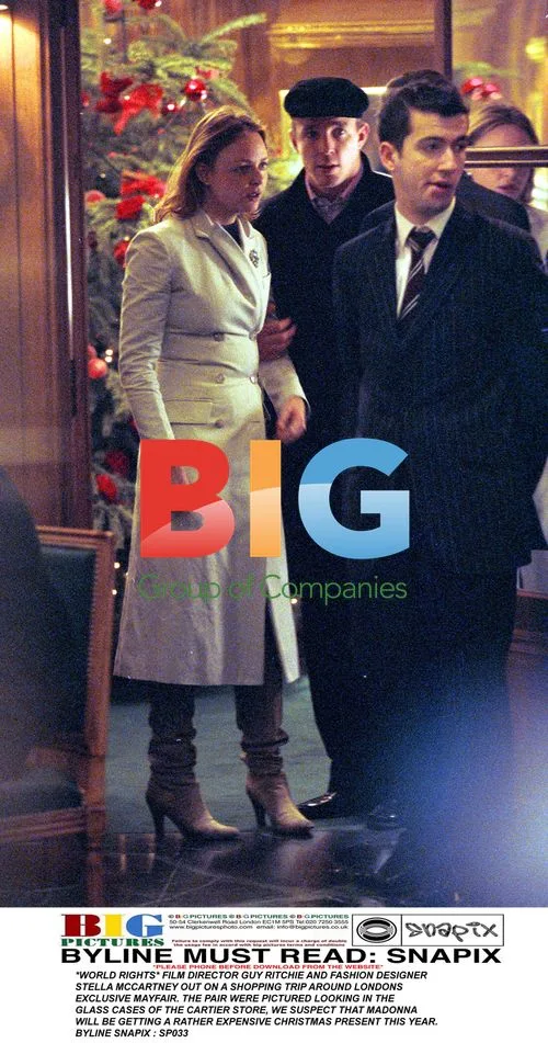 Guy Ritchie and Stella McCartney Shopping in Mayfair