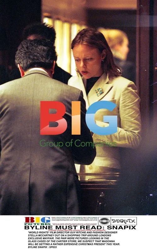 Guy Ritchie and Stella McCartney Shopping in Mayfair