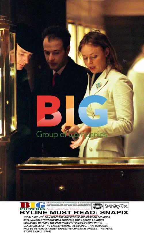 Guy Ritchie and Stella McCartney Shopping in Mayfair
