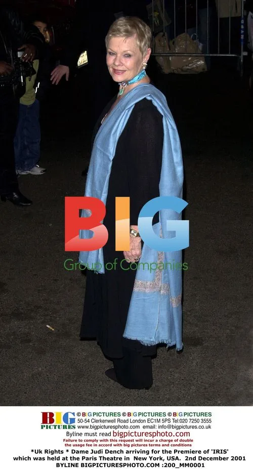 Dame Judi Dench Attends 'IRIS' Premiere in NYC