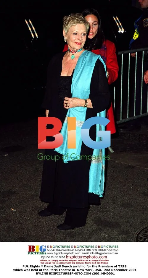 Dame Judi Dench at IRIS Premiere in New York