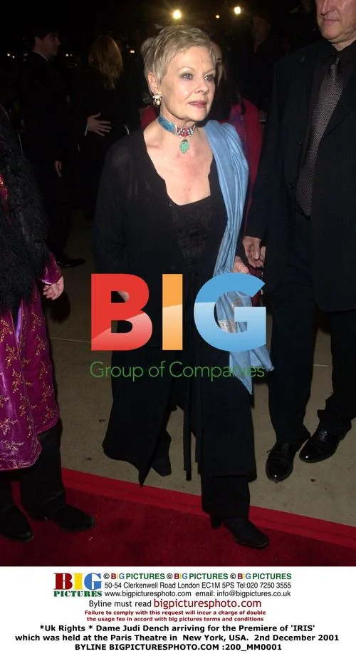 Dame Judi Dench at 'IRIS' Premiere