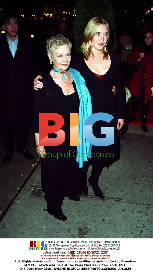 Judi Dench and Kate Winslet at IRIS Premiere