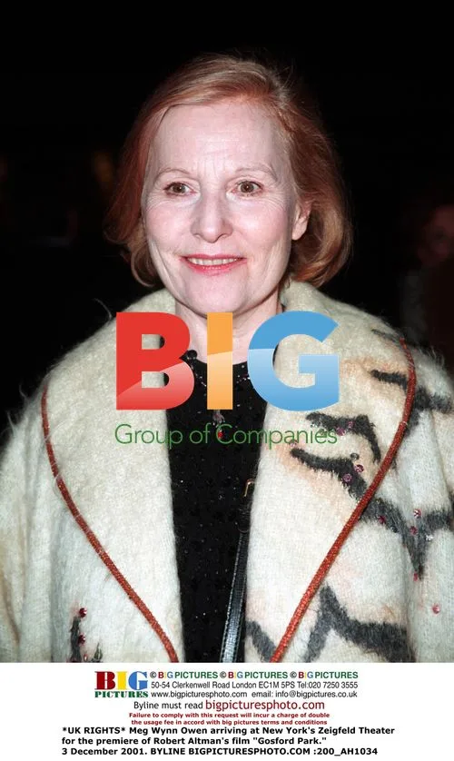 Meg Wynn Owen at "Gosford Park" premiere