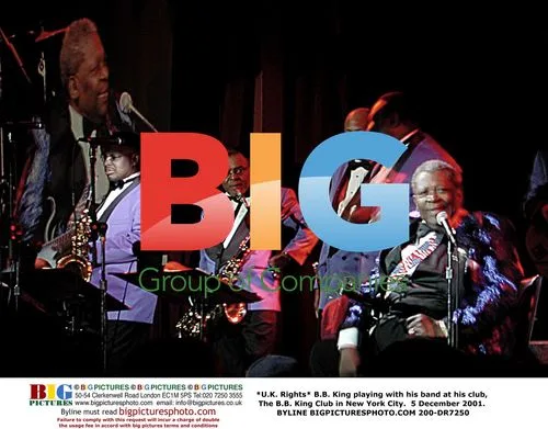 B.B. King performing at his club in NYC