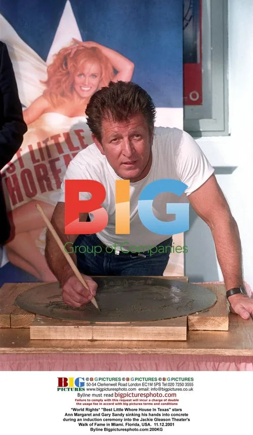 Ann Margaret and Gary Sandy Concrete Handprints