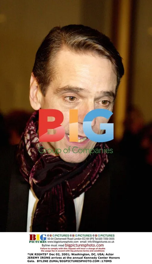 Jeremy Irons at Kennedy Center Honors Gala